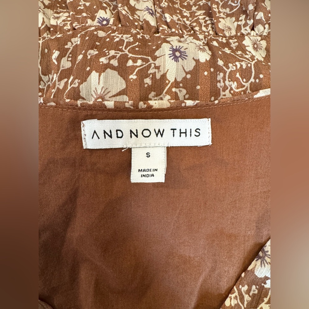 Adorable Ruffled Boho Dress - Small - Picture 5 of 11